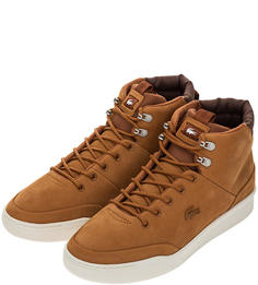 Кеды мужские Lacoste 738CMA0004F57T коричневые 8.5 FR