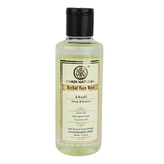 Гель для умывания Khadi Natural "Ним и Чайное дерево" - без SLS и парабенов, 210 мл