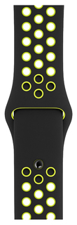 Ремешок для смарт-часов Apple Nike Sport для Apple watch 40 mm yellow/black (MTMN2ZM/A)