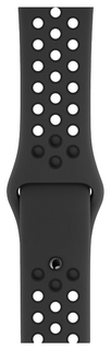 Ремешок для смарт-часов Apple Nike Sport Band для Apple watch 44 mm black (MTMX2ZM/A)