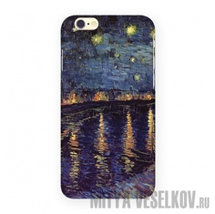 Чехол Mitya Veselkov для Apple iPhone 6 Ван Гог "Ночь над Роной" IP6.МITYA-308