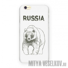 Чехол Mitya Veselkov для Apple iPhone 6 Медведь Арт. IP6.МITYA-145