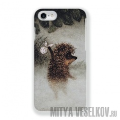 Чехол Mitya Veselkov для Apple iPhone 7/8 Ёжик в молочном тумане IP7.MITYA-008