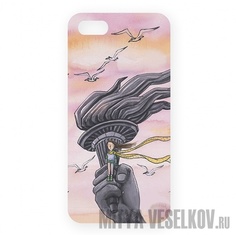 Чехол Mitya Veselkov для Apple iPhone 5 В розовых облаках Арт. IP5.МITYA-165