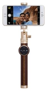 Монопод MoMax Selfie Pro Selfie Pod 90cm с bluetooth-кнопкой, золотой