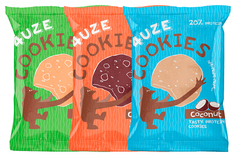 Протеиновое печенье PureProtein Fuze Cookies Мультибокс 40 г арахис, кокос, шоколад