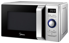 Микроволновая печь с грилем Midea AG820NN1-S silver/black
