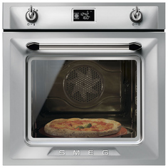 Встраиваемый электрический духовой шкаф Smeg SF6922XPZE1 Silver