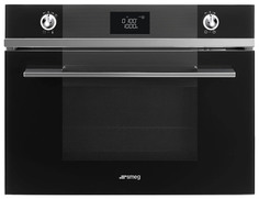 Встраиваемый электрический духовой шкаф Smeg SF4102MCN Black