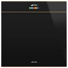 Встраиваемый электрический духовой шкаф Smeg SFP6604PNRE Brown/Black