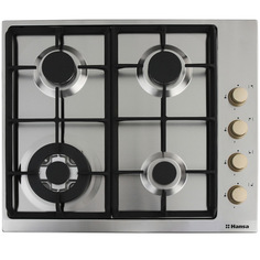 Встраиваемая варочная панель газовая Hansa BHGI61125 Silver