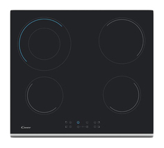 Встраиваемая варочная панель электрическая Candy CH 64 DXT Black