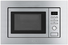 Встраиваемая микроволновая печь с грилем Smeg Universal FMI017X