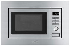 Встраиваемая микроволновая печь с грилем Smeg FMI 020 X