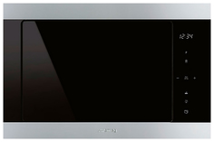 Встраиваемая микроволновая печь с грилем Smeg FMI 325 X