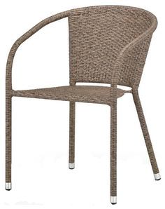 Кресло Afina Y137C-W56 Light brown из искусственного ротанга