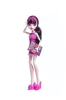 Кукла Monster High Дракулаура в платье - Пижамная вечеринка X4515