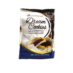 Печенье Dream Cookies с молочным кремом 164 г 12 шт No Brand
