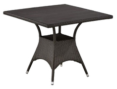 Стол Afina T190BD-W52-90х90 Brown (декинг)