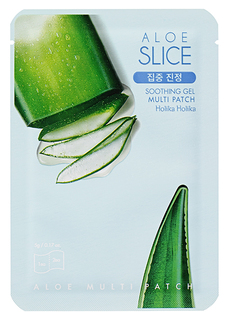 Патчи для очищения кожи Holika Holika Aloe 99% Soothing Gel Multi Patch 2 мл