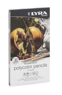Lyra Профессиональные цветные карандаши LYRA REMBRANT POLYCOLOR 12 цветов