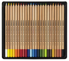 Профессиональные цветные карандаши Lyra Rembrandt Polycolor 24 цветов