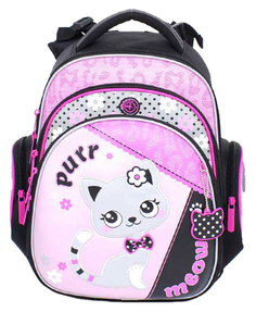Ранец Purr Meow Hummingbird для девочек Розовый TK38