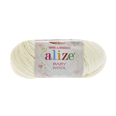 Пряжа для вязания Ализе Baby Wool (20%бамбук, 40%шерсть, 40%акрил) 10х50гр/175м цв,599 сло Alize