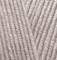 Пряжа для вязания Alize LanaGold 5 шт. по 100 г 240 м цвет 207 светлый коричневый