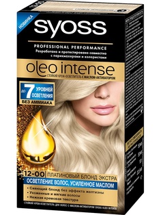 Краска для волос Syoss Oleo Intense 50 мл тон 12-0 Платиновый блонд экстра