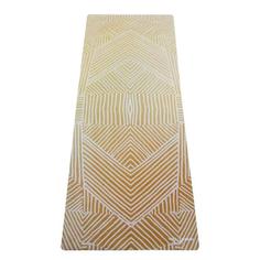 Коврик для йоги YogaDesignLab Travel Mat Optical Gold (каучук, микрофибра) 1 мм
