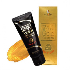 Маска-пленка очищающая с 24к золотом 24K GOLD COLLAGEN PEEL OFF PACK 100гр Eyenlip