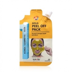 Маска-пленка очищающая Eyenlip GOLD PEEL OFF PACK 25гр