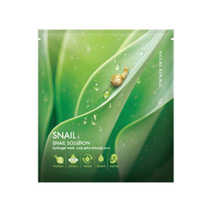 Маска для лица гидрогелевая SNAIL SOLUTION HYDROGEL MASK 20гр Nature Republic