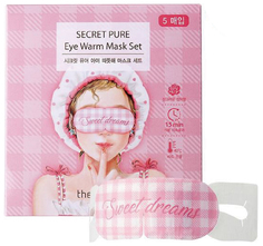 Наборы косметики для лица The Saem Secret Pure Eye Warm Mask Set 5 шт