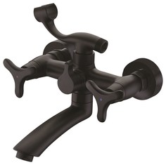 Смеситель для ванны Kaiser Trio 57122-2 Black