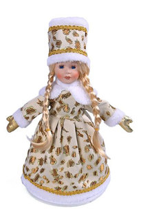 Кукла новогодняя Новогодняя сказка Снегурочка 35 см, 973011