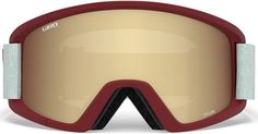 Горнолыжная маска Giro Dylan женская темно-красная WOMENS