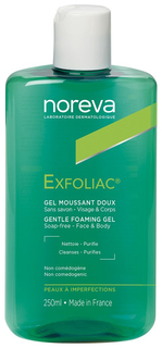 Гель для умывания Noreva Exfoliac Daily Purifying Foaming Gel 250 мл