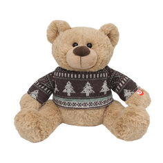 Интерактивное животное Пушистые друзья Медвежонок в свитере рассказывает стишок JB500035