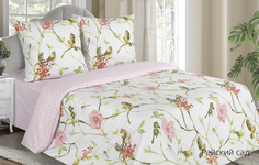 Постельное белье Райский сад ЕВРО Ecotex