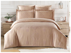 Постельное белье тенсель-жаккард Cleo 019-TJ 2-спальный