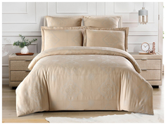 Постельное белье тенсель-жаккард Cleo 018-TJ 2-спальный