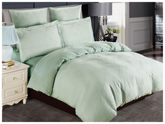 Постельное белье тенсель-жаккард Cleo 020-TJ 2-спальный