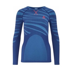 Фуфайка Odlo Top Performance женская синяя XS