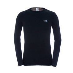 Футболка The North Face Warm L/S Crew Neck мужская черная L