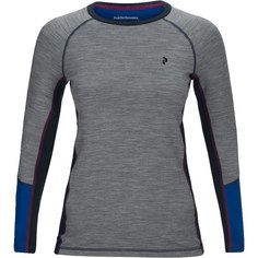 Футболка Peak Performance Magic Base Layer Long-Sleeve Top женская серая L