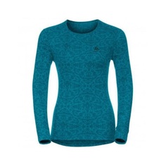 Футболка Odlo God Jul Print женская голубая M