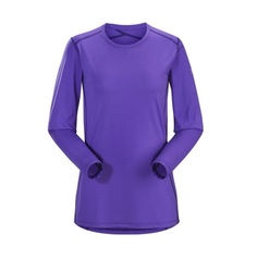 Футболка Arcteryx Phase SL Crew LS женская фиолетовая M Arcteryx