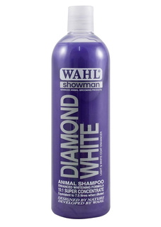 Концентрированный шампунь для животных светлых окрасов Wahl Diamond White, 500 мл